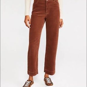 Ann Taylor easy straight corduroy pant sz8